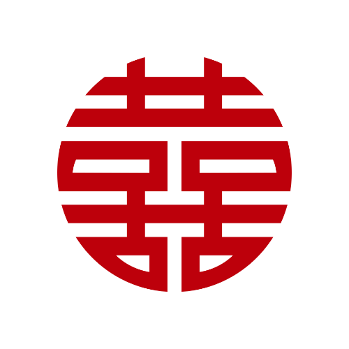 Ảnh chữ hỷ hình tròn